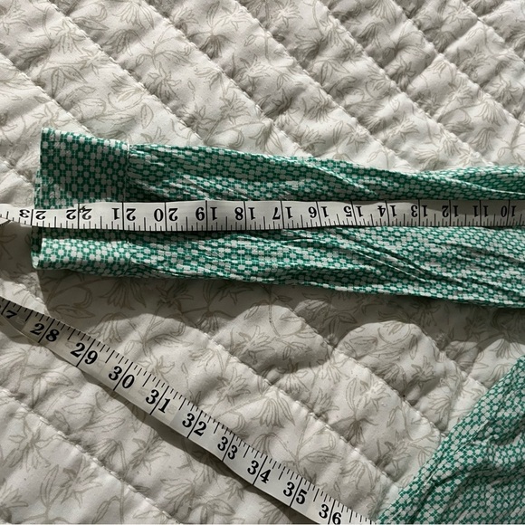 Anthropologie Maeve - Rochelle Long Sleeve Button Up Collared Blouse Size 6 - Picture 5 of 8